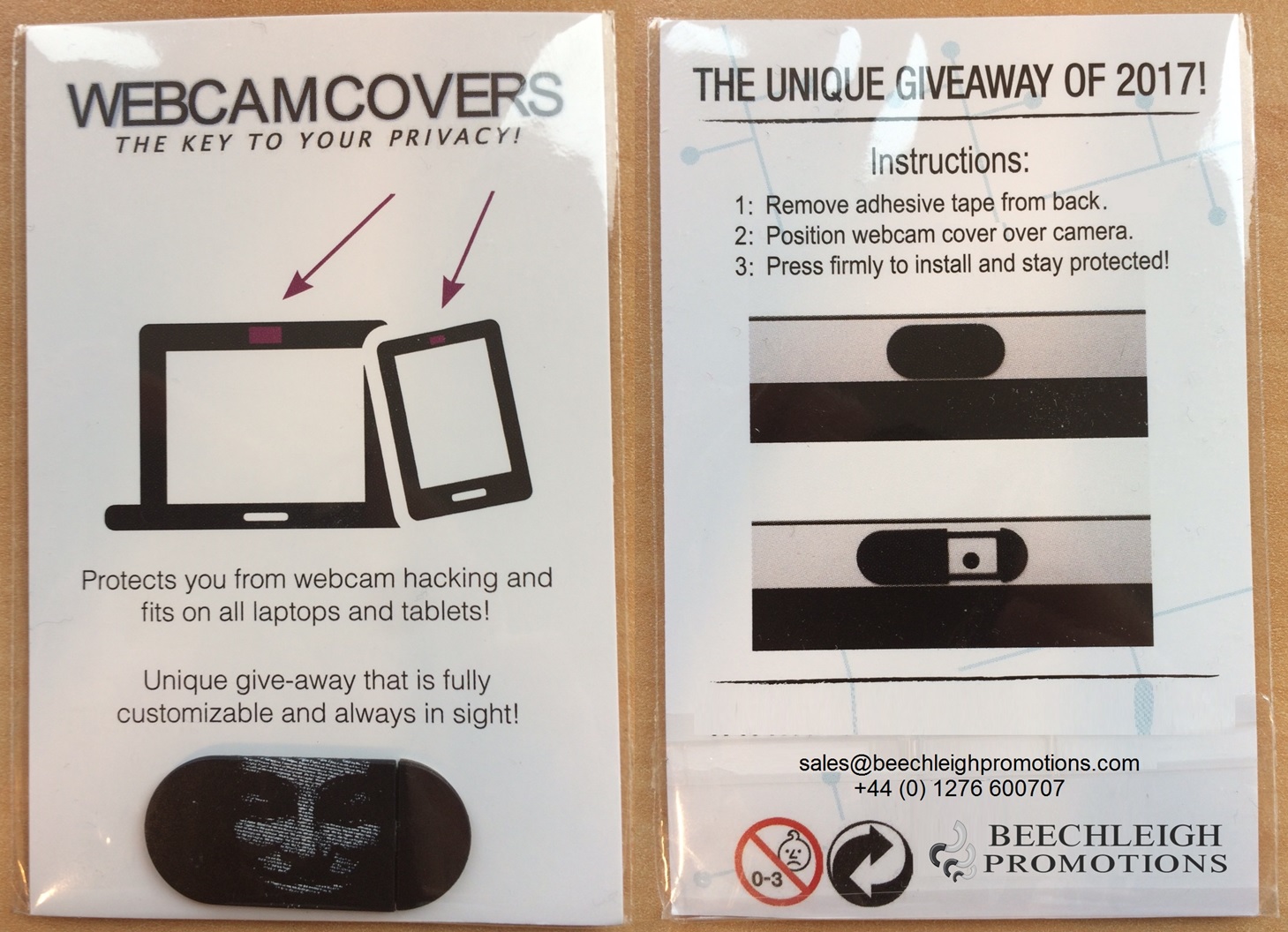 Branded Webcam Covers