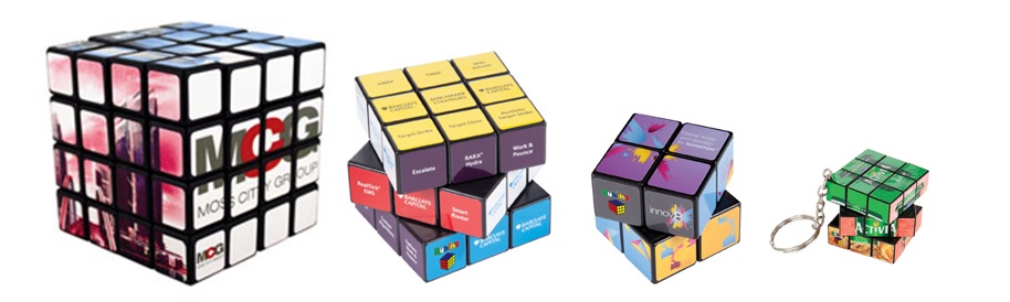 Promotional Rubiks Cubes