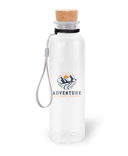Eco Water Bottle With Cork Lid
