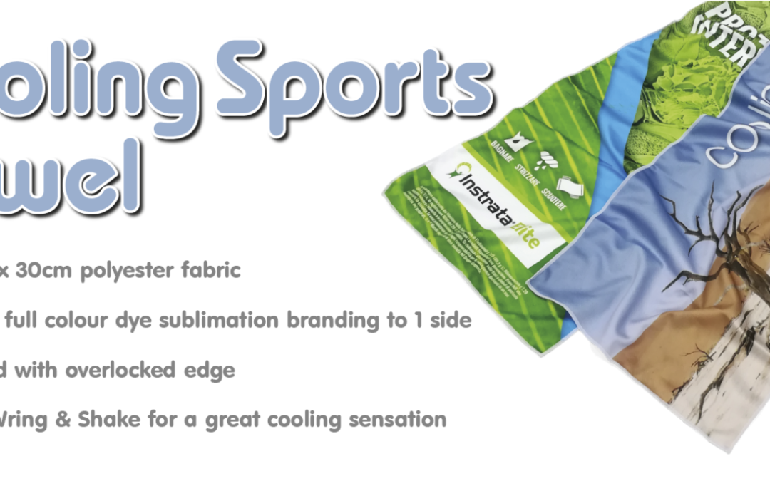 Branded Cooling Sports Towels | Promotional Merchandise for Summer Events