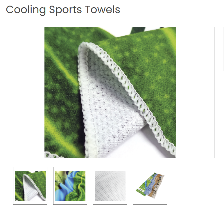 Branded Cooling Sports Towels